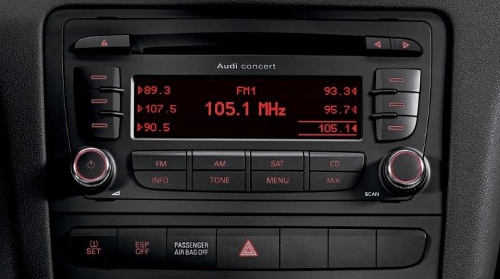 Audi Car Radio Example