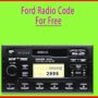 Ford Radio Code