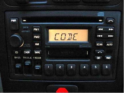 Volvo Radio Code