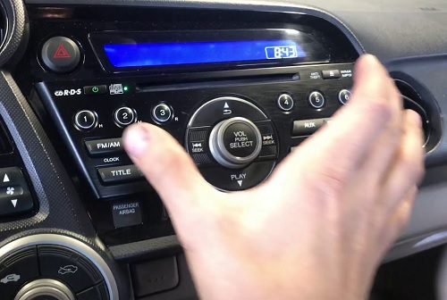2013 Honda Insight Radio Code