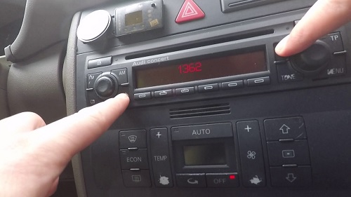 Audi Concert Radio Code