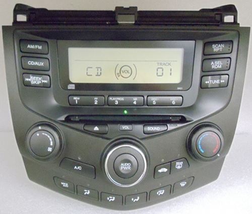 Honda Accord 2004 Radio Code