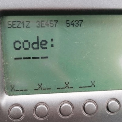 Ibiza Radio Code Screen