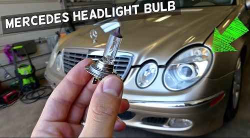 Mercedes Headlight Bulb Replacement