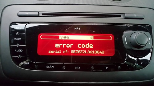 Seat Ibiza Radio Code