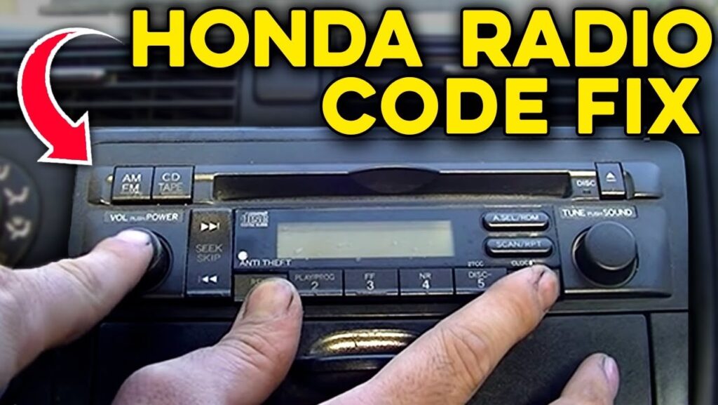 How To Reset Honda Radio Codes